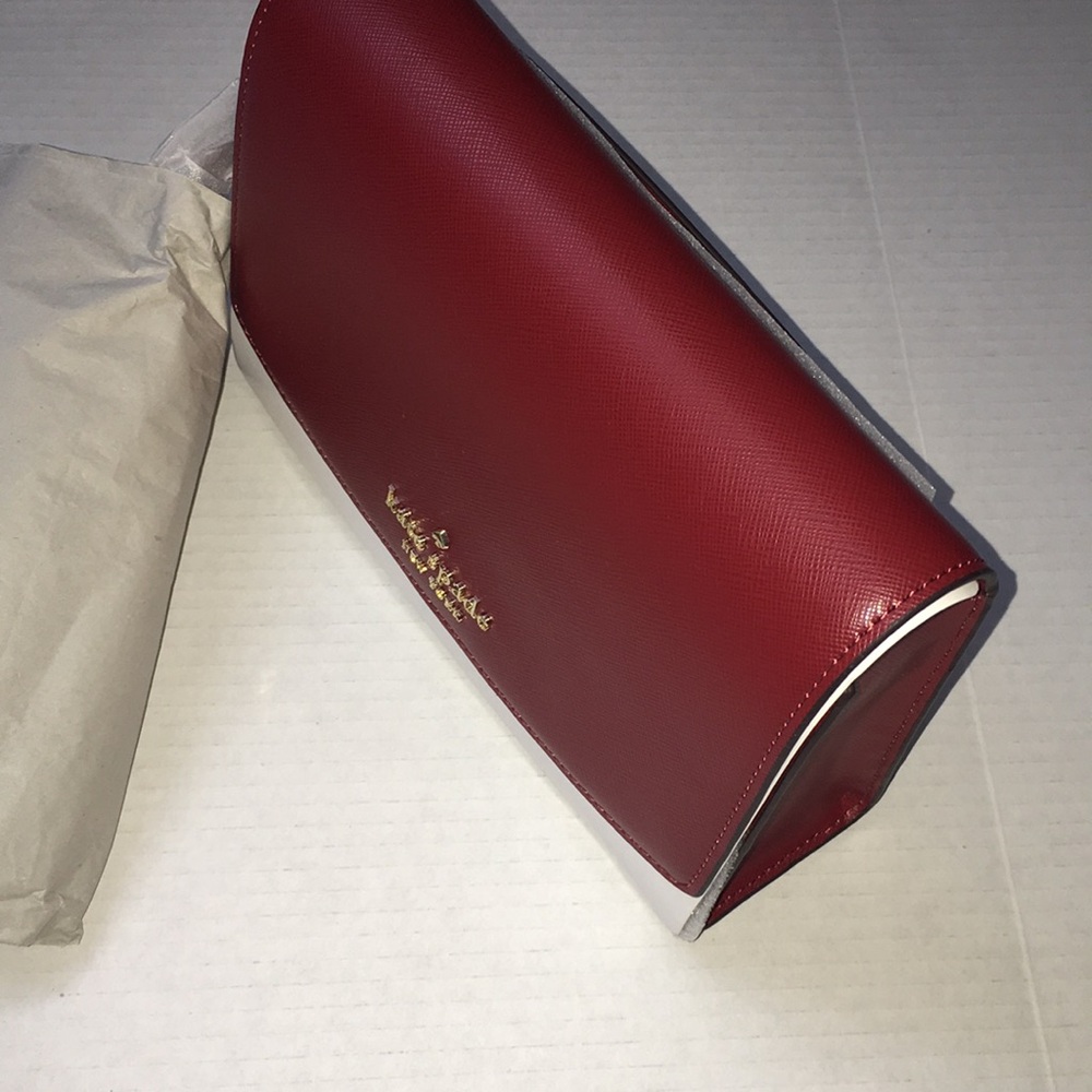 NWT Kate Spade New York Convertible Crossbody Purse WKR00119 – Burgundy - Picture 7 of 8